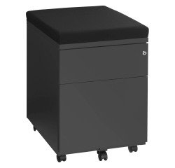 Caisson mobile métal Bruneau avec coussin