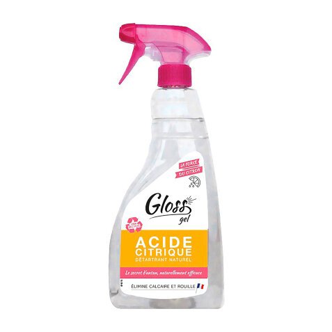 Acide citrique en gel Gloss - Spray 750 ml