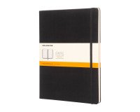 Cuaderno Moleskine rígido 19 x 25 cm marfil rayado 192 páginas