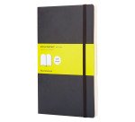 Carnet piqué Moleskine souple 13 x 21 cm - ivoire uni -192 pages
