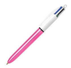 Boligrafo 4 colores Bic Shine Colores metalizados 