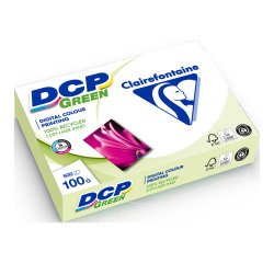 Papel blanco A4 100 g reciclado Clairfontaine DCP Green - paquete de 500 hojas