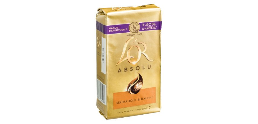 Molded coffee L'Or Absolu Maison du café - pack of 250 g