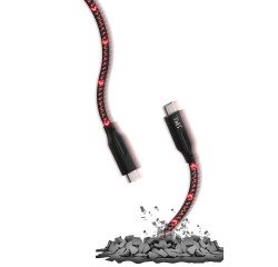 Cable trenzado USB-C/USB-C de 1 m