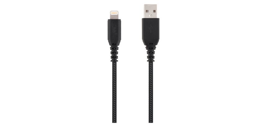 Kabel XTREMWORK USB/ Lightning 3 m zwart