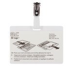 Boîte de 25 badges auto-plastifiant Tarifold 54 x 90 mm