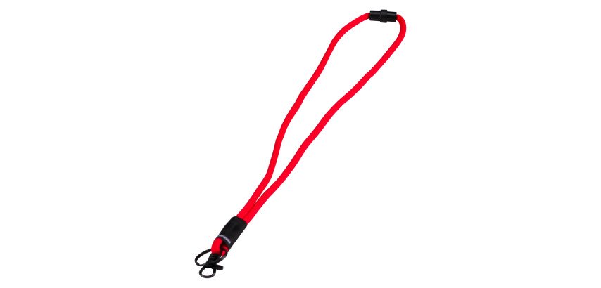 Red ribbons for badges Tarifold - pack of 10
