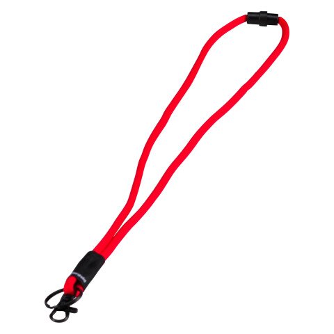 Cordones redondos de poliéster para identificadores Djois by Tarifold - Paquete de 10 rojos