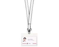 Soepele badges Tarifold antimicrobieel zonder bevestiging 70 x 100 mm - doos van 10
