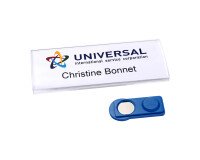 Badge Profil Avery with magnet 27 x 75 mm - pack of 10