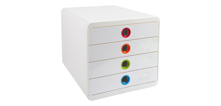 Module de classement Exacompta Pop Box 4 tiroirs