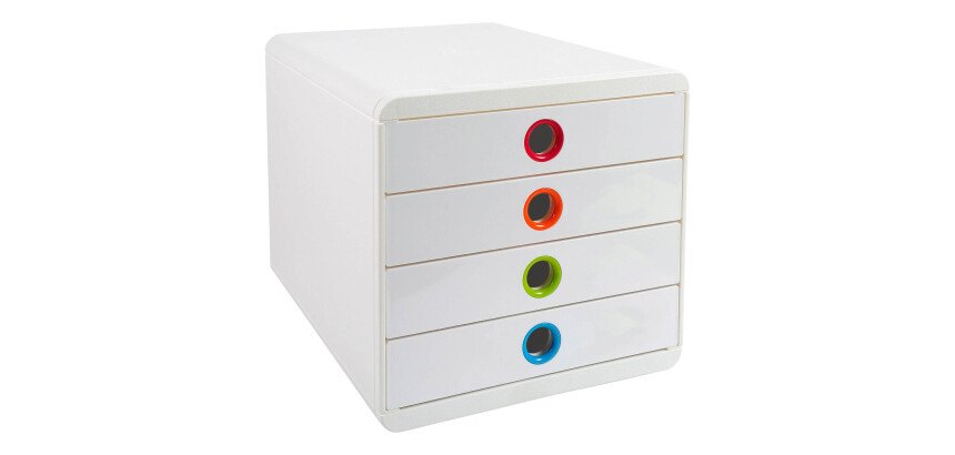 Module de classement Exacompta Pop Box 4 tiroirs