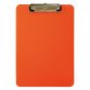 Klemmbrett A4 durchsichtiges Plastik Neon 31,8 x 22,6 cm 