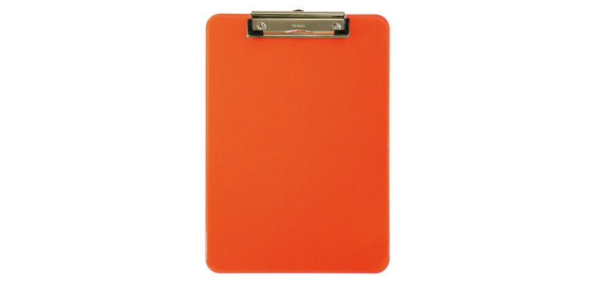 Porte-bloc plastique translucide Néon 31,8 x 22,6 cm