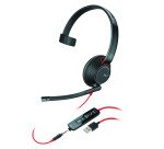 Casque filaire Plantronics Blackwire C5210 1 écouteur