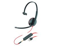 Casque filaire Plantronics Blackwire C3215 1 écouteur