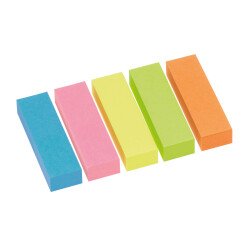 Marcapáginas de papel 100 banderitas InfoNotes
