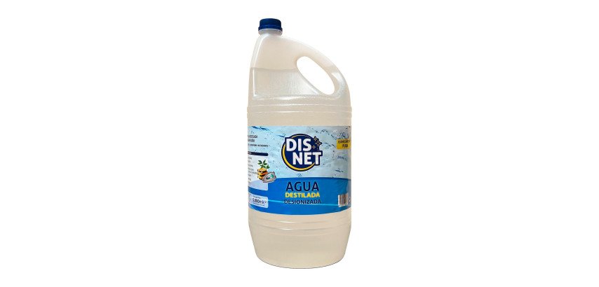 Agua destilada - Garrafa 5 litros