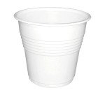 Vasos de plástico blanco 8 cl - Paquete de 50