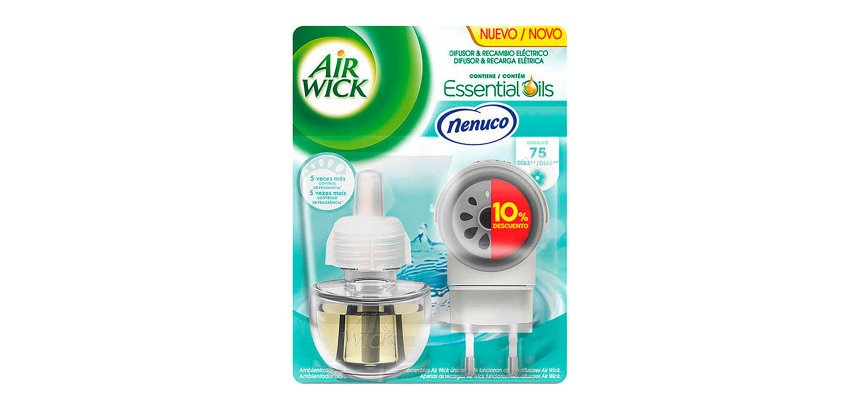Ambientador eléctrico nenuco AIRWICK Essential oils - Aparato + recambio