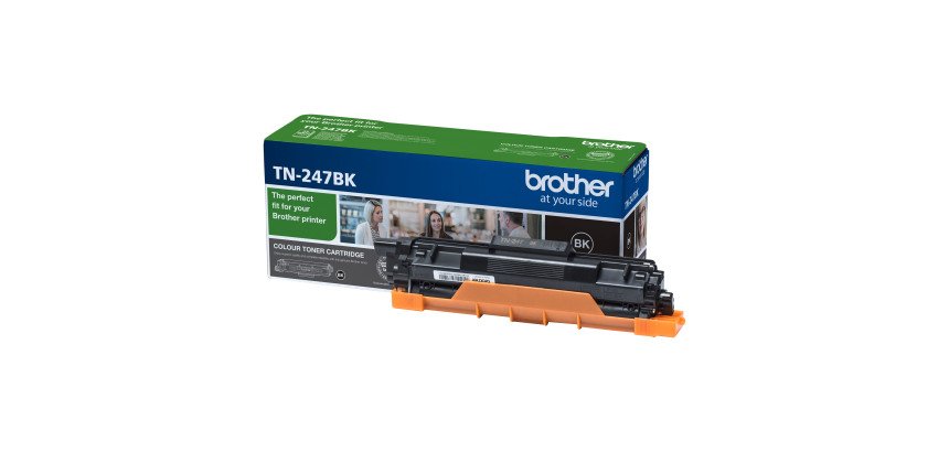 Toner Brother TN247 noir - Haute capacité pour imprimante laser