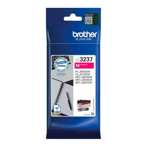 Brother LC3237M cartucho original alta capacidad magenta (1500 páginas)