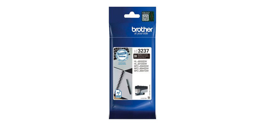 Brother LC3237 cartouche noire pour imprimante jet d'encre
