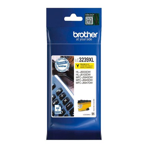 Cartuccia inchiostro Brother originale LC3239XL colori 5000 pagine