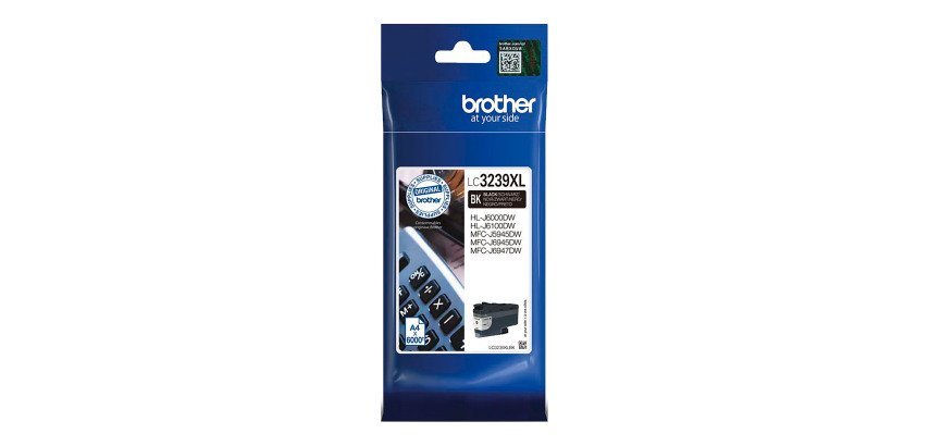 Brother LC3239XL Tintenpatrone hohe Kapazität schwarz für Tintenstrahldrucker 