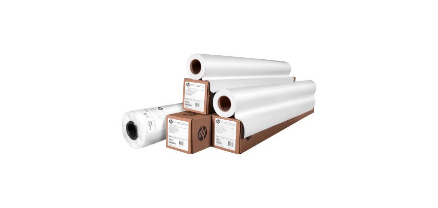 Rouleau papier traceur HP - 0,914 x 45,7 m - 80 g