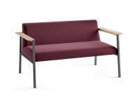 Vado Sofa 2 places - undercarriage in anthracite  