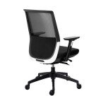 Chaise de bureau Prega dossier maille avec accoudoirs réglables 3D