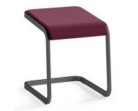 Low stool Taglio - anthracite base 