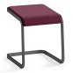 Low stool Taglio - anthracite base 