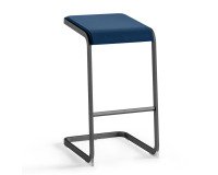 High stool Taglio - anthracite base 