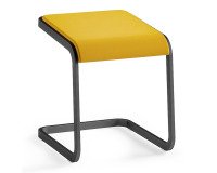 Low stool Taglio - anthracite base 