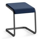 Low stool Taglio - anthracite base 