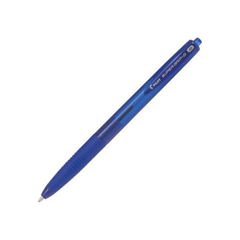 Stylo bille Pilot Supergrip G RT rétractable pointe 1 mm - écriture moyenne