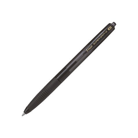 Stylo bille Pilot Supergrip G RT rétractable pointe 1 mm - écriture moyenne