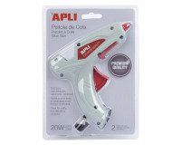 Pistola de cola 20W Premium + 2 barras de silicona