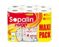 Papel de cocina Sopalin decorado 6 rollos maxi
