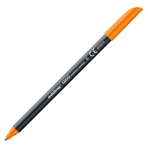 Rotulador edding 1200 naranja - Punta 1 mm