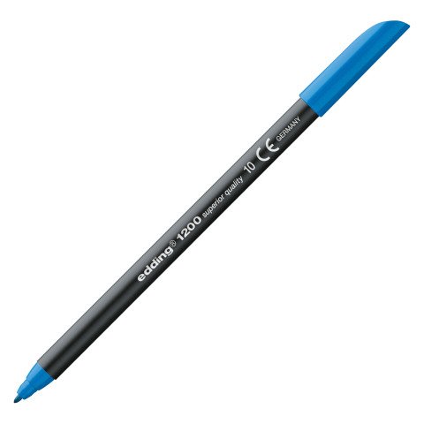 Rotulador edding 1200 azul claro - Punta 1 mm