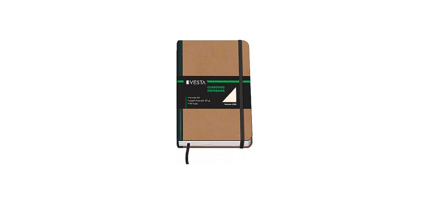 Cuaderno Vesta Nature A6 Liso - Dohe