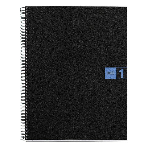 Cuaderno tapa de polipropileno A4 cuadricula 5 mm- 1 color Miquelrius Azul