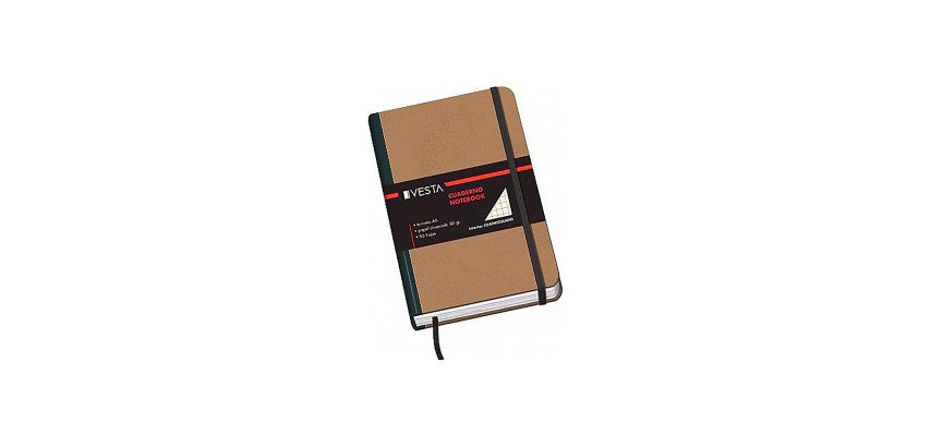 Cuaderno Vesta Nature A6 cuadrícula 5 mm - Dohe