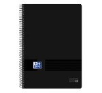 Cuaderno tapa de plástico A4 Europeanbook 8 Black'n colors 5x5 160 Hojas - Oxford