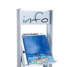 Expositor movil plexiglass PaperFlow An 33 cm