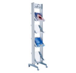 Expositor movil plexiglass PaperFlow An 33 cm