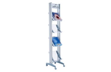 Expositor movil plexiglass PaperFlow An 33 cm